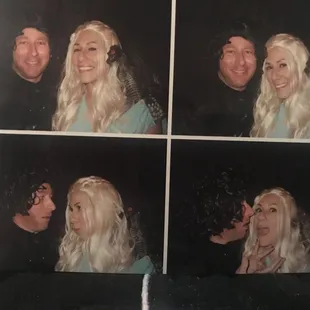 Steve and I love Photo Fun Booth!