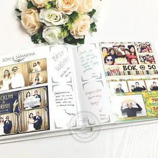 Yes we do Keepsake memory books and yes you get it at the end of your event!