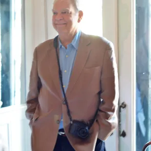 Louis at the Tujague's dining room dedication.