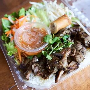 Charbroiled Pork Chop Salad - just ok, woudn't order again