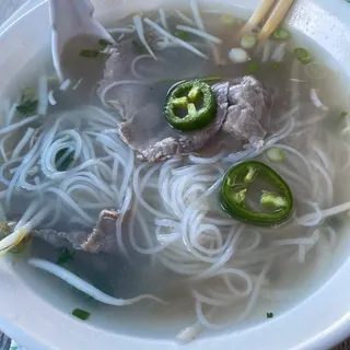 PHO With Rare Steak