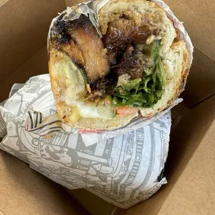 Pork Belly Banh Mi Sandwiches