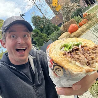 Bo-Khirria Banh Mi with Broth