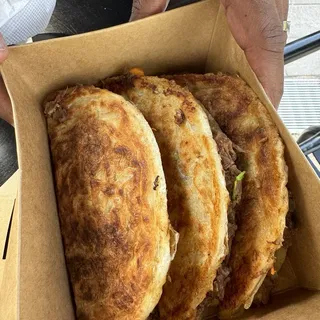 Bo-Khirria Roti Tacos with Broth