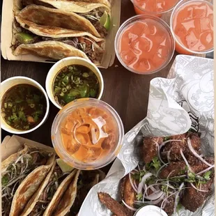 food, tacos
