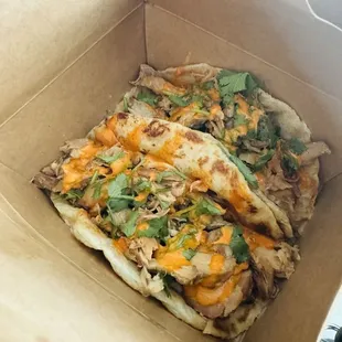 Chicken tacos