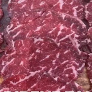 Tái: Rare thin-sliced ribeye... filet mignon coming soon.