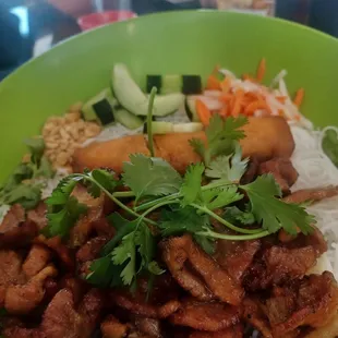 Vermicelli  bowl pork