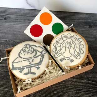 Paint-Your-Own Thanksgiving gift box