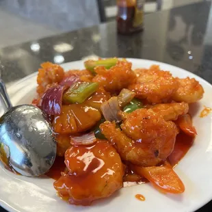 Sweet and Sour Shrimp