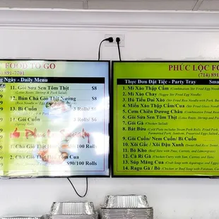 Menu Board