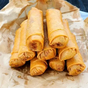 Cha Gio Hot Crispy Fresh Fried Nine Piece