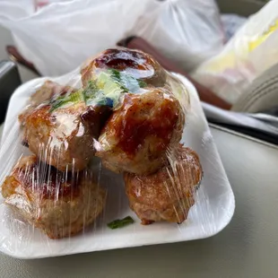 Grilled Pork Meatballs