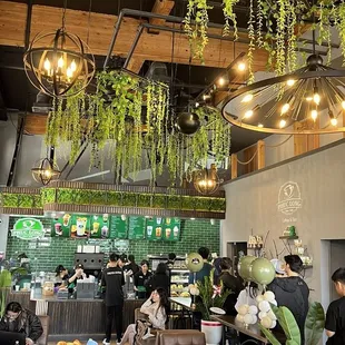 Interior sitting area