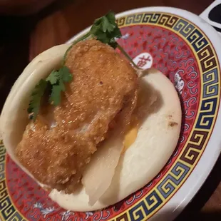 Cajun Cod Bao