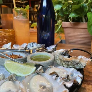 oysters and mussels, mussels, oysters, food, shellfish