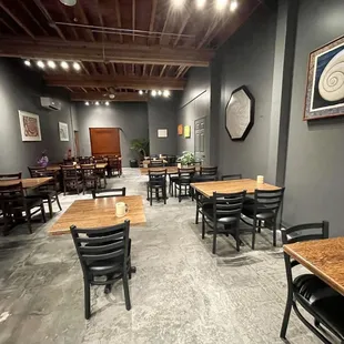 inside the restaurant