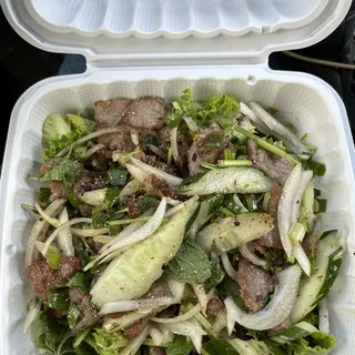 Sliced Beef Salad
