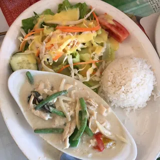 L-17 Green Curry Lunch