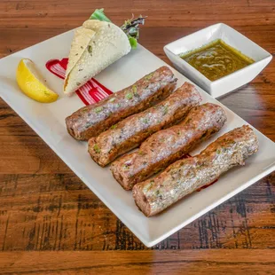 Lamb Seekh Kebab