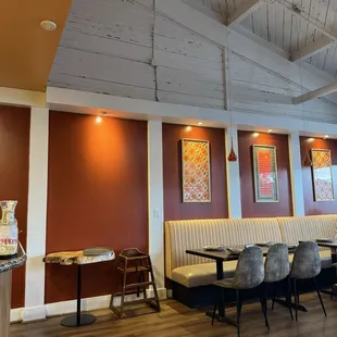 Inside seating