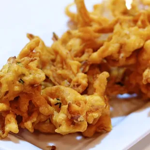 Onion Pakora Plate