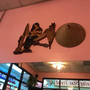 the interior of the restaurant