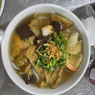 Excellent Banh Canh Cha Ca!