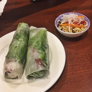 Nem Nuong Cuon (Grilled Ground Pork Rolls) (2)