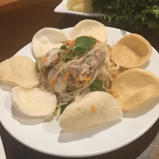 390670. Shrimp Pork And Jellyfish Salad