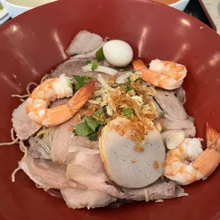 Dry Nam Van noodle: the best!