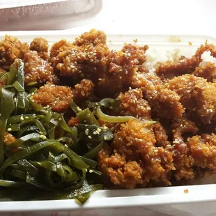 Good chicken but needs more peanut butter