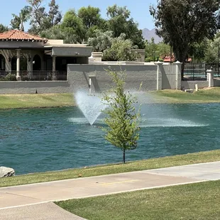 The fountains/overall view was so refreshing!