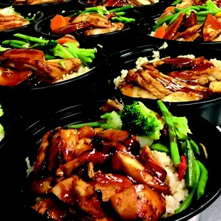 teriyaki bowls