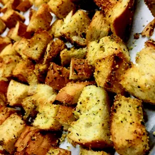 house made croutons