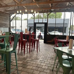 Outside patio