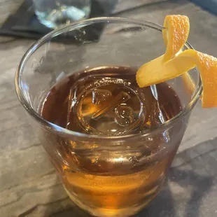Tequila old fashioned.