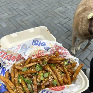 Adobo fries -- not on the menu (yet?)