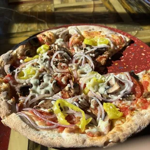 I add banana peppers to mine.