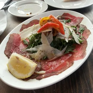 Beef carpaccio app