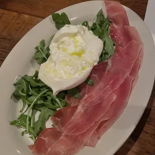 Burrata con Speck ed Rucola