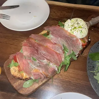 Burrata and Prosciutto