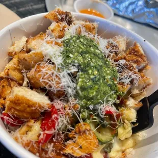 a bowl of pasta
