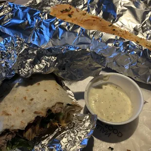 Chef's favorite piada, dip, cheese piada stick