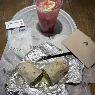 burritos and wraps, food