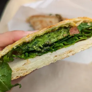 California - chicken and creamy pesto