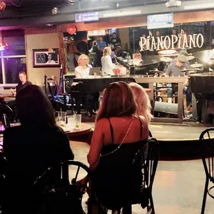 9/2023 excellent cocktails and entertainment celebrating a friend's birthday