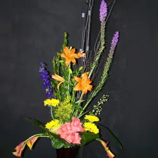 Contemporary floral design