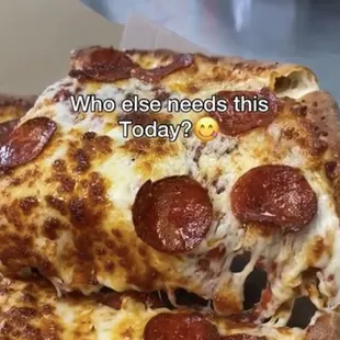 Yummmy! Deep Dish Pizza!