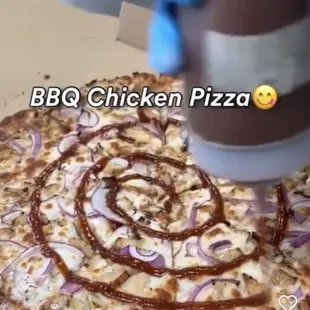 BBQ Pizza